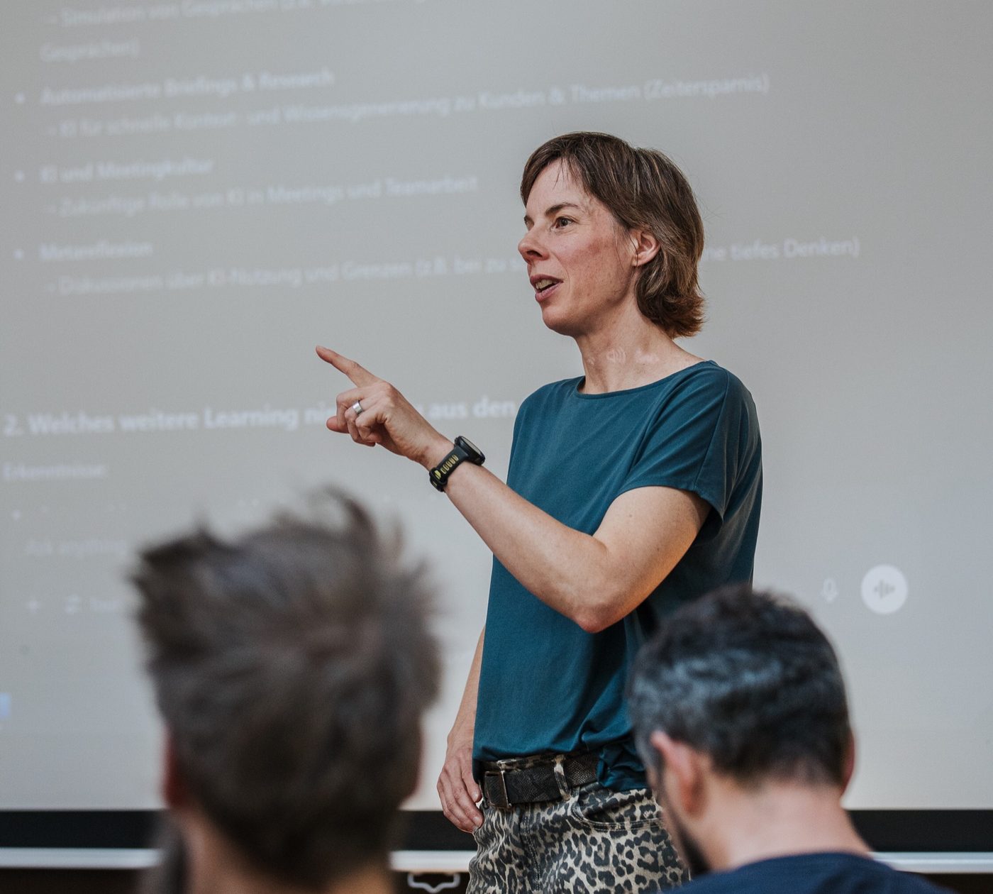 Steffi Kieffer Teaching