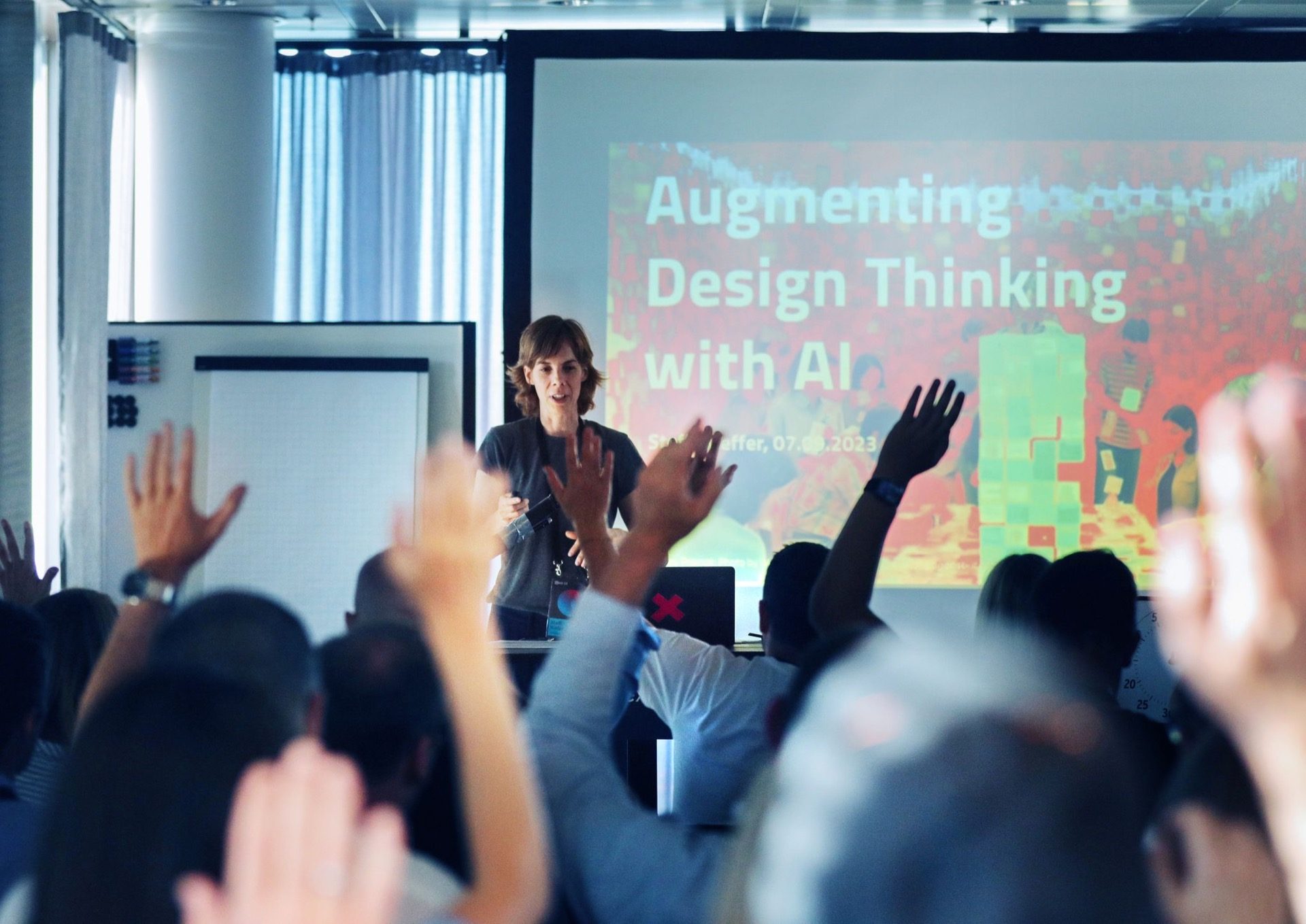 Steffi Kieffer auf der Bühne